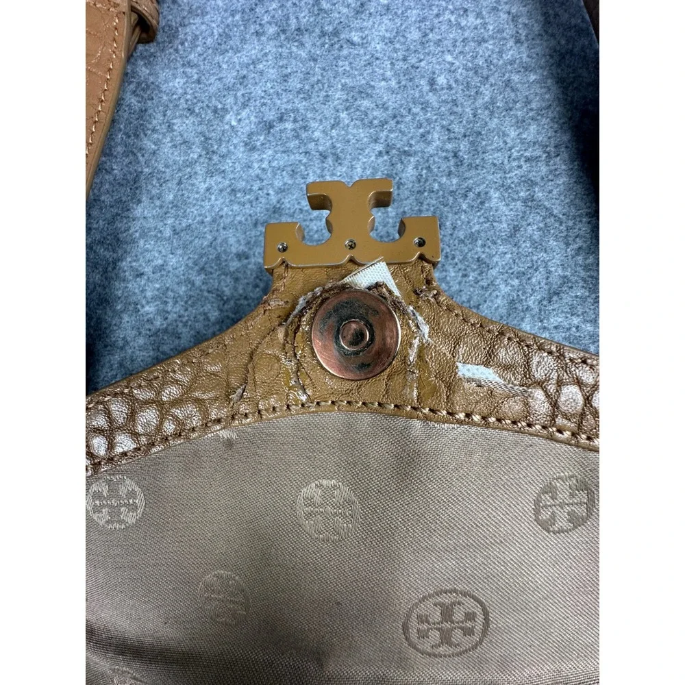 Tory Burch Parkan Crossbody Tan Leather Shoulder Messenger Women's Bag‎